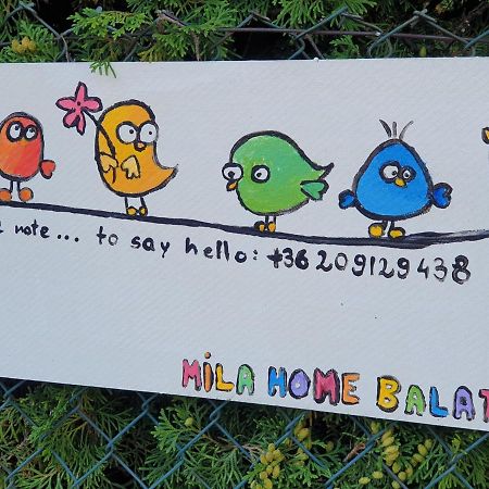Mila Home Balaton Balatonfůzfő Exterior foto